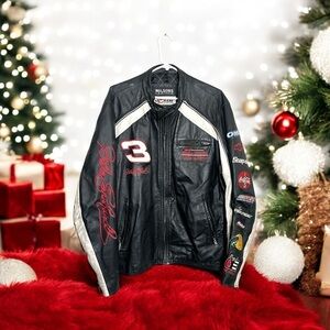 Vintage Wilsons Leather NASCAR Jacket - Dale Earnhardt
